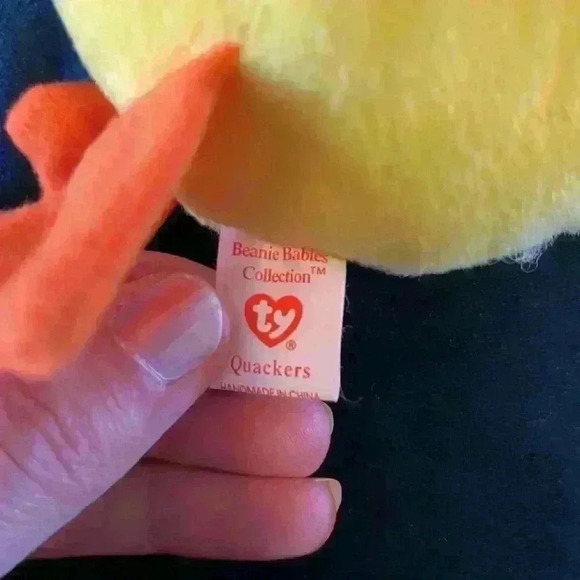 Ty Beanie Baby Quackers - Picture 3 of 4